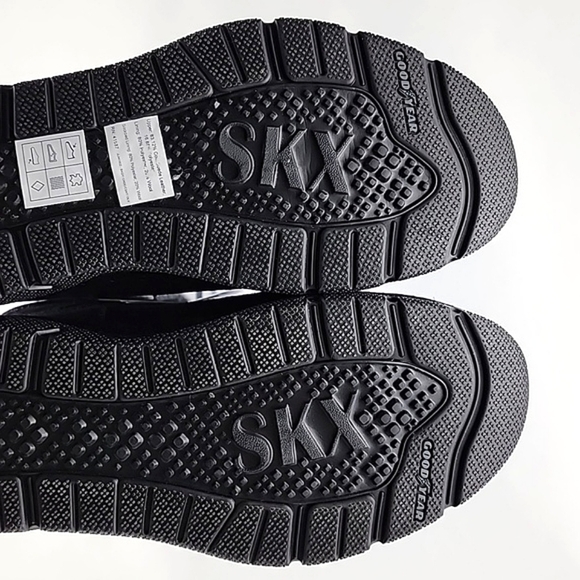 Skechers Women's  Black Waterproof Arch Fit Journey Persist Boots Wool Sz 6.5 - Picture 10 of 16